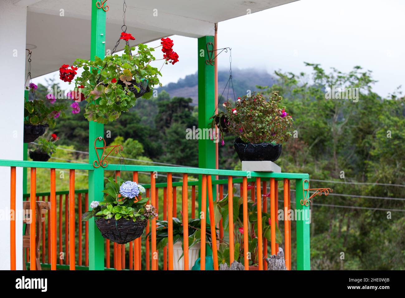 Traditional wooden balcony hi-res stock photography and images - Alamy