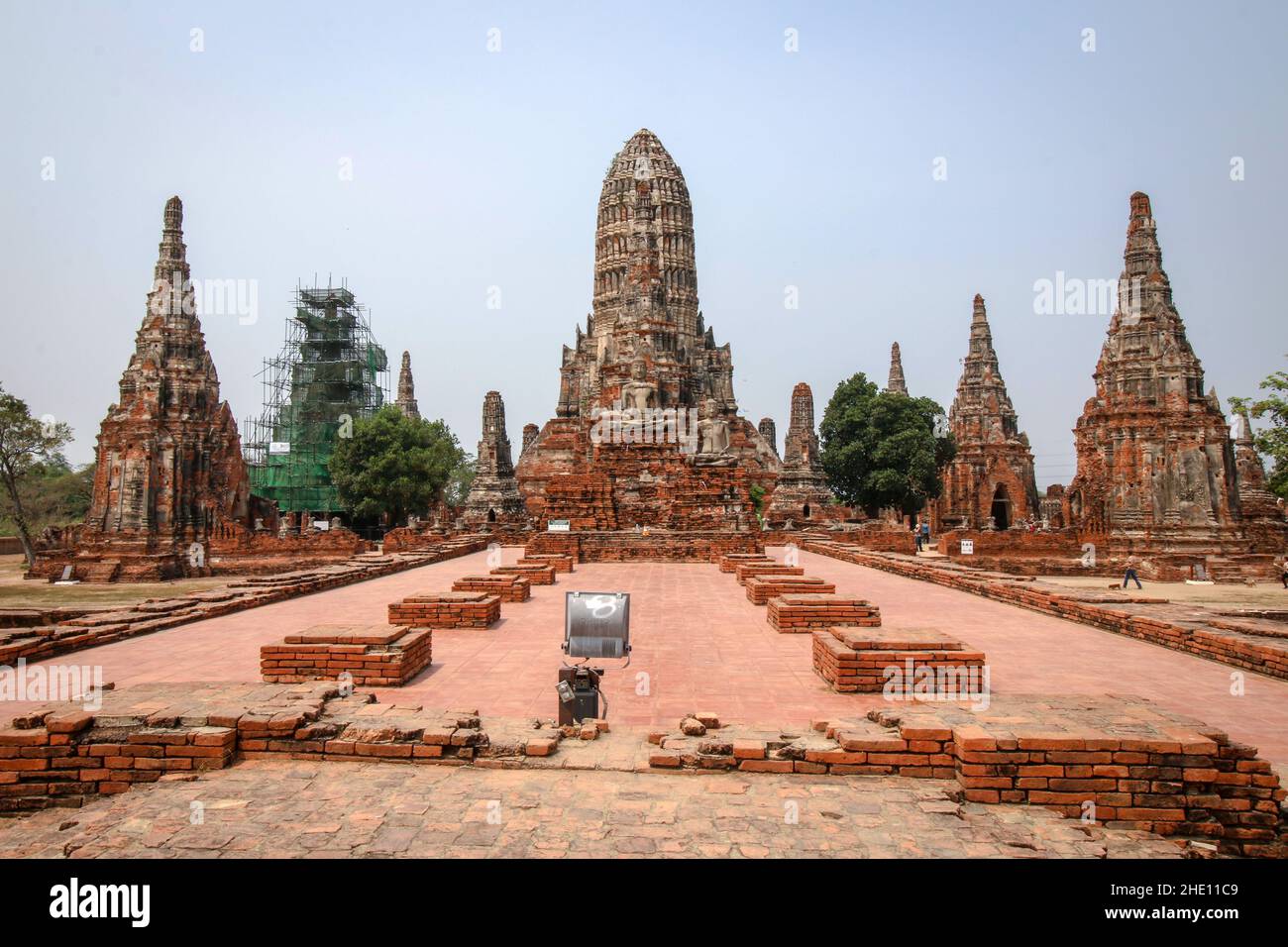 Ruins from the historic city of Ayutthaya Stock Photo - Alamy
