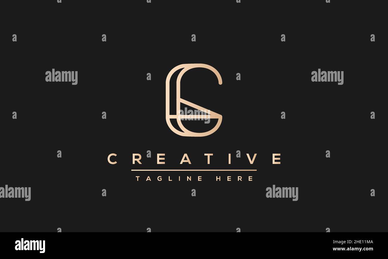 Modern creative letter G vector logo design. Minimalist G Luxury monogram initial based icon Stock Vector