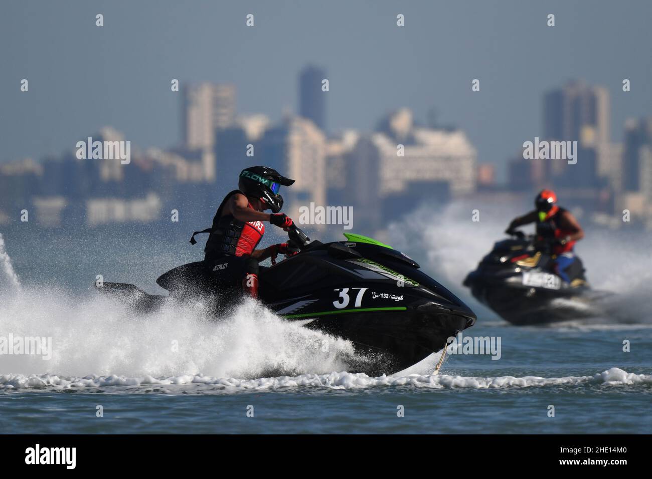 Kuwait City, Kuwait. 7th Jan, 2022. Fahad Ahmed Al Rayes (front