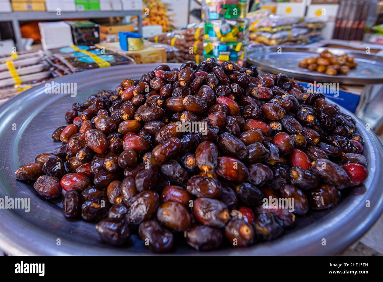 date fruit, the specialty of the country of Dubai Stock Photo