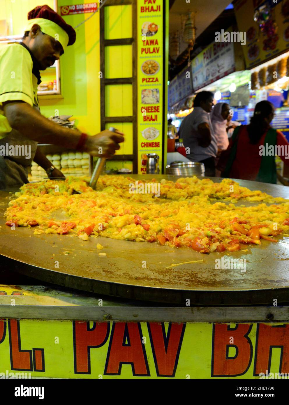 Pav Bhaji is one of Mumbai's most popular street food Stock Photo - Alamy