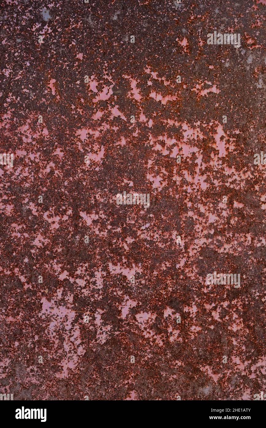 Abstract rusty metal sheet background Stock Photo