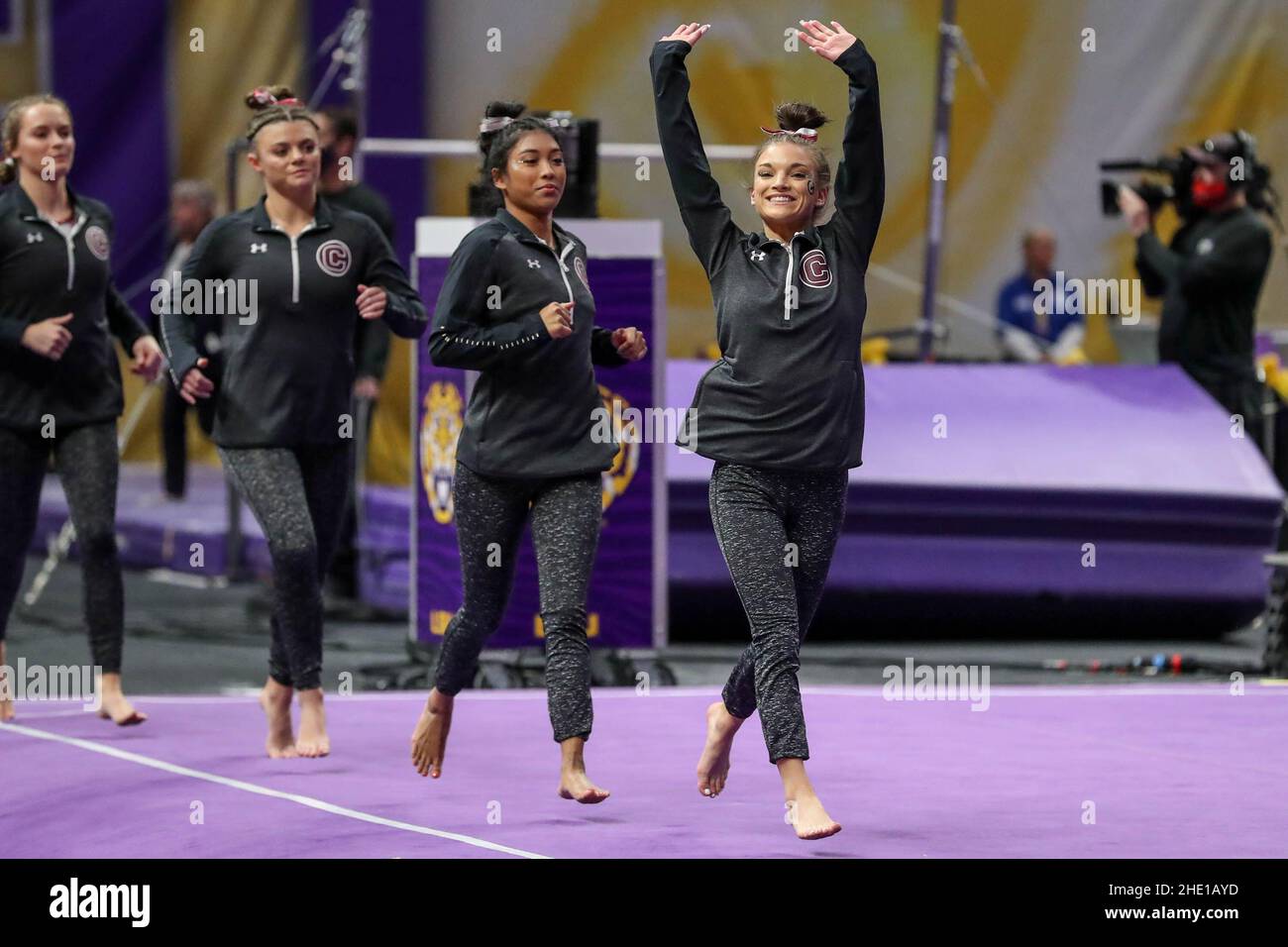 Baton Rouge, LA, USA. 07th Jan, 2022. Centenary's Lacey Wedge and her