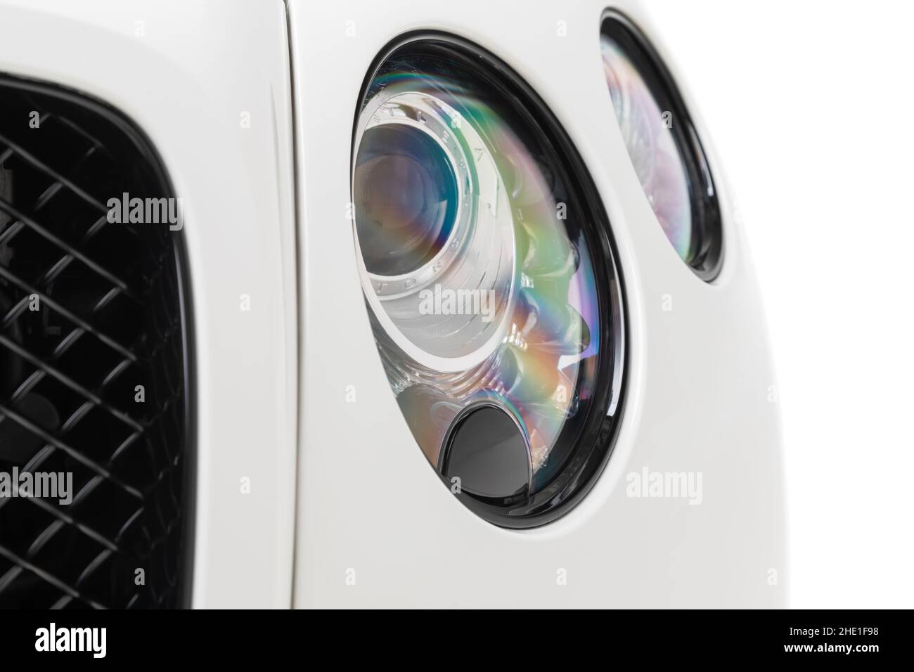 Details images of the Bentley Continental GT3R Stock Photo