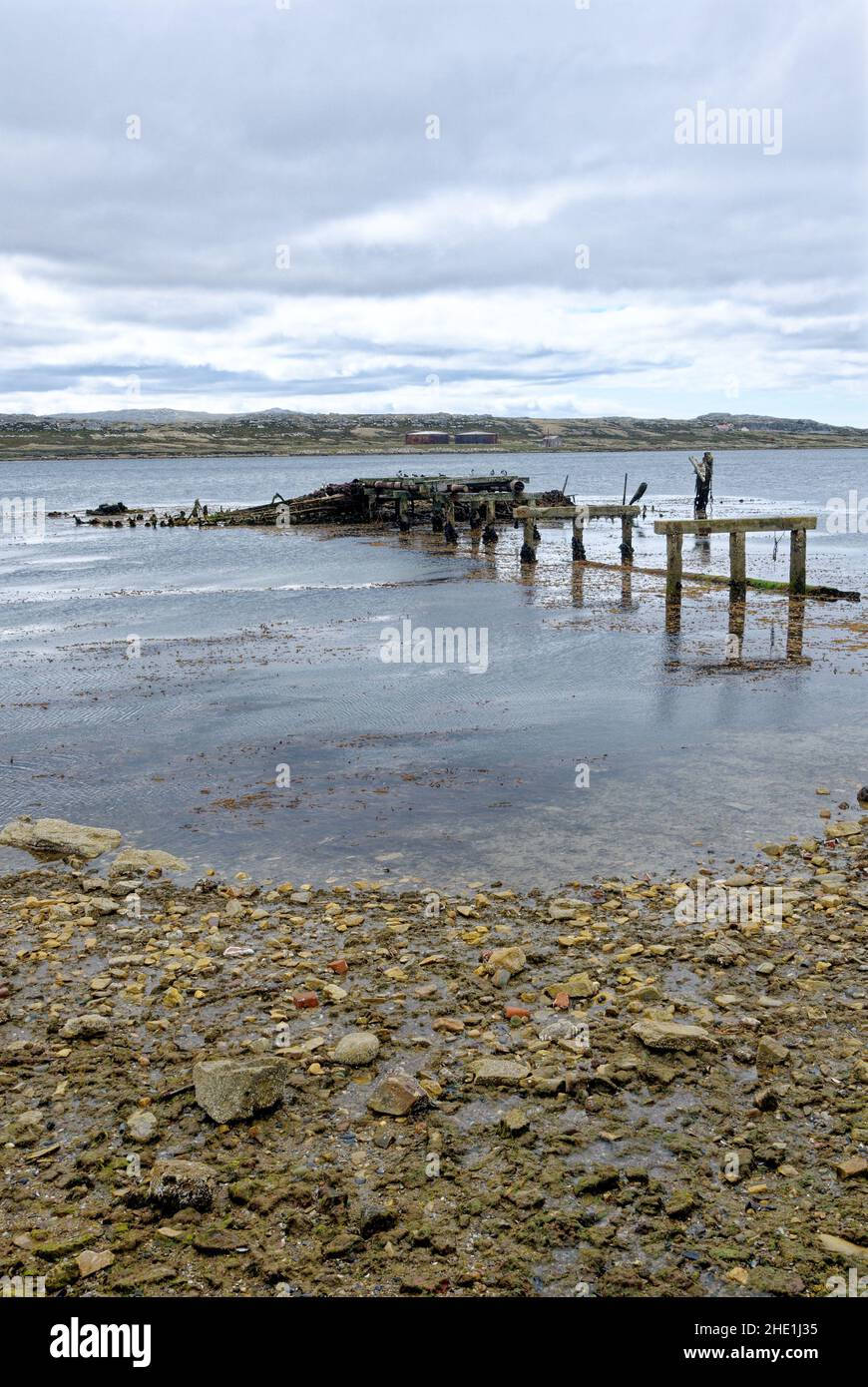 Falkland islands stanley falklands war hi-res stock photography and ...