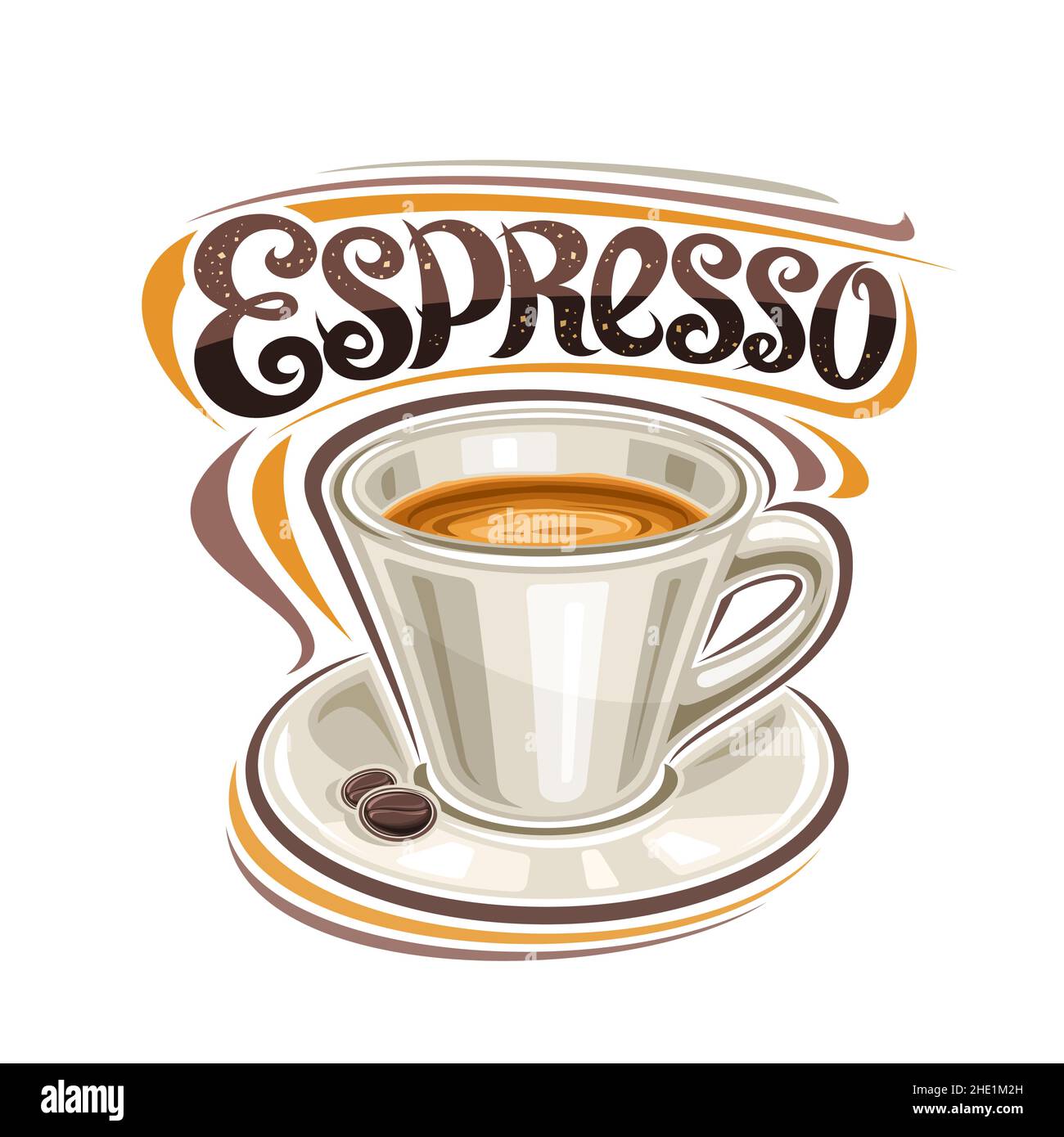 Poster Coffee Espresso. Cup Of Coffee 