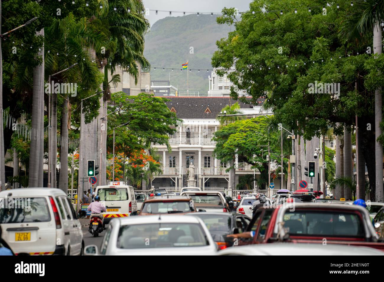 Government House in Port Louis, capital of Mauritius Stock Photo Alamy