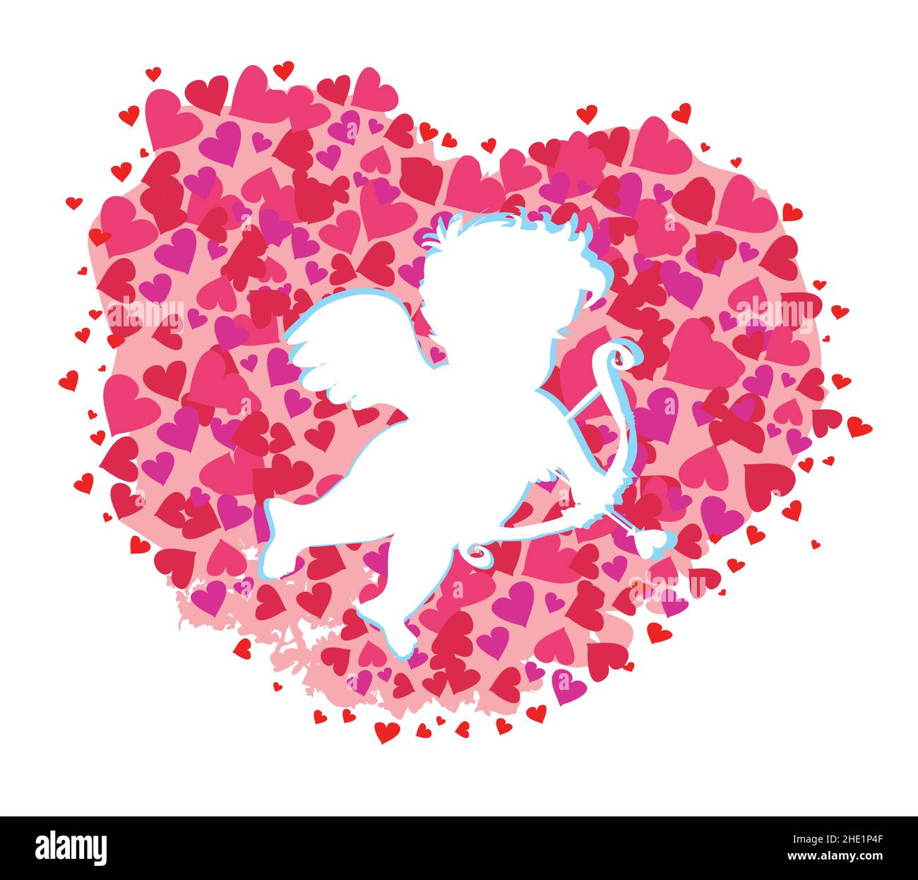 Icon cupid valentines day Stock Vector Images - Alamy