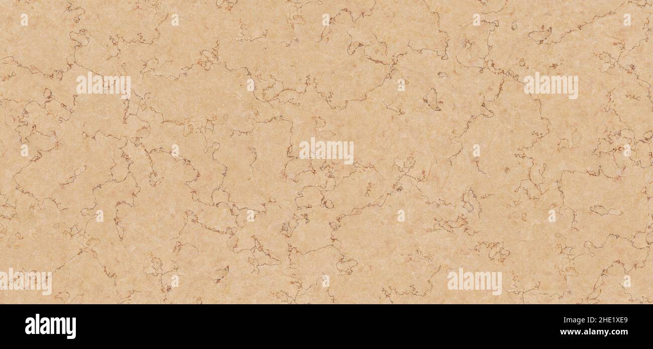 Brown marble dark veins stone texture background Stock Photo