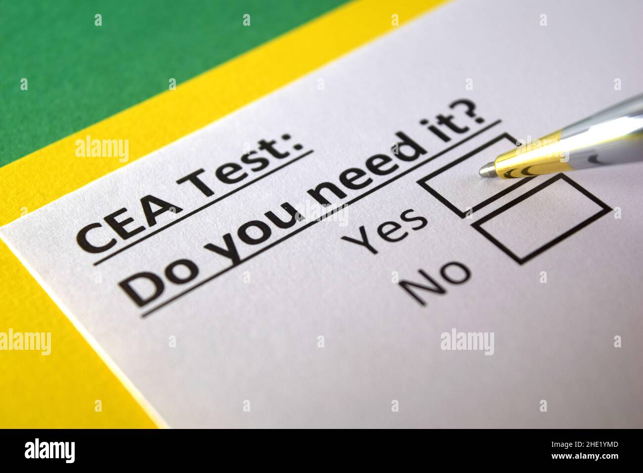 Colon cancer test hi-res stock photography and images - Alamy