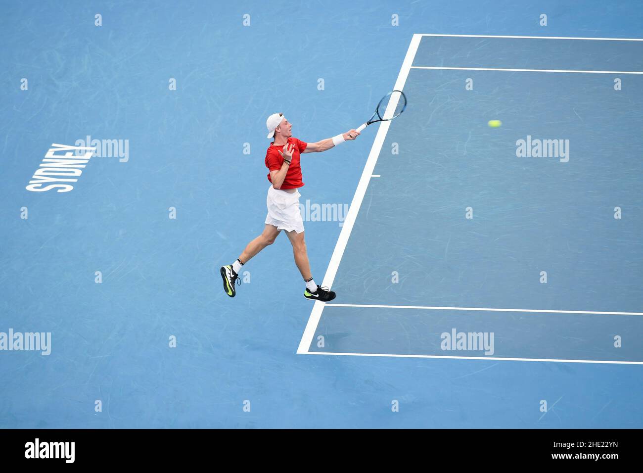 Sydney, Australia. 8th January 2022: Ken Rosewall Arena, Sydney Olympic ...