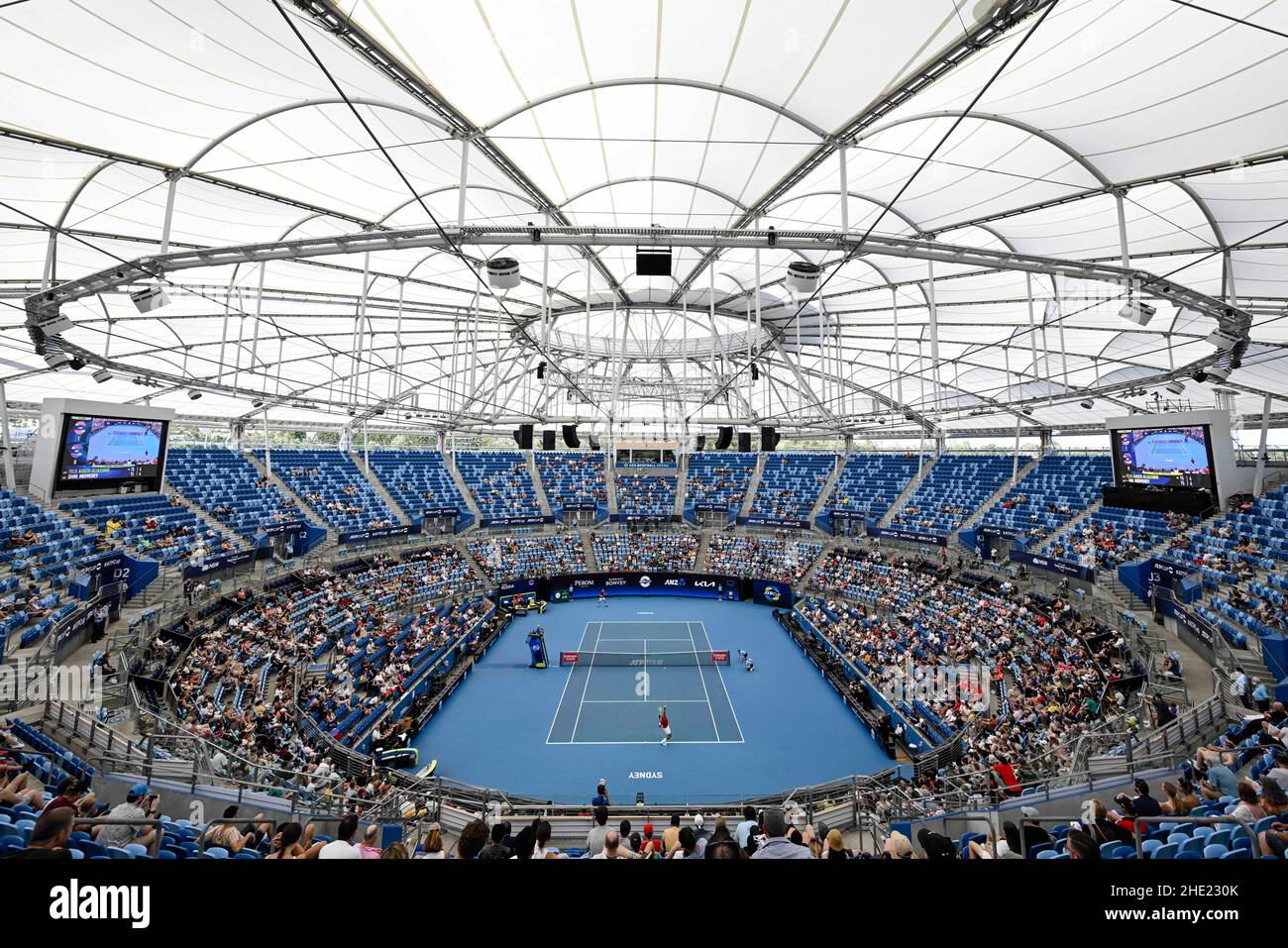 Sydney, Australia. 8th January 2022 Ken Rosewall Arena, Sydney Olympic Park, Sydney, Australia