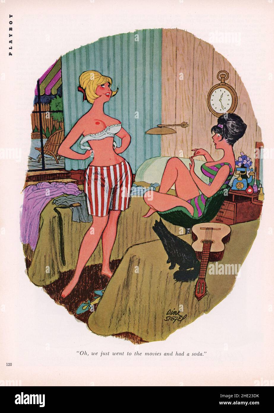 Playboy cartoon hi-res stock photography and images - Alamy