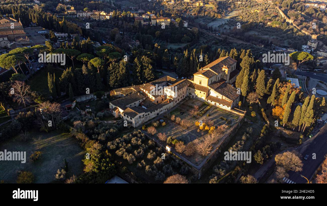 Chiesa di San Salvatore al Monte, Florence, Italy Stock Photo