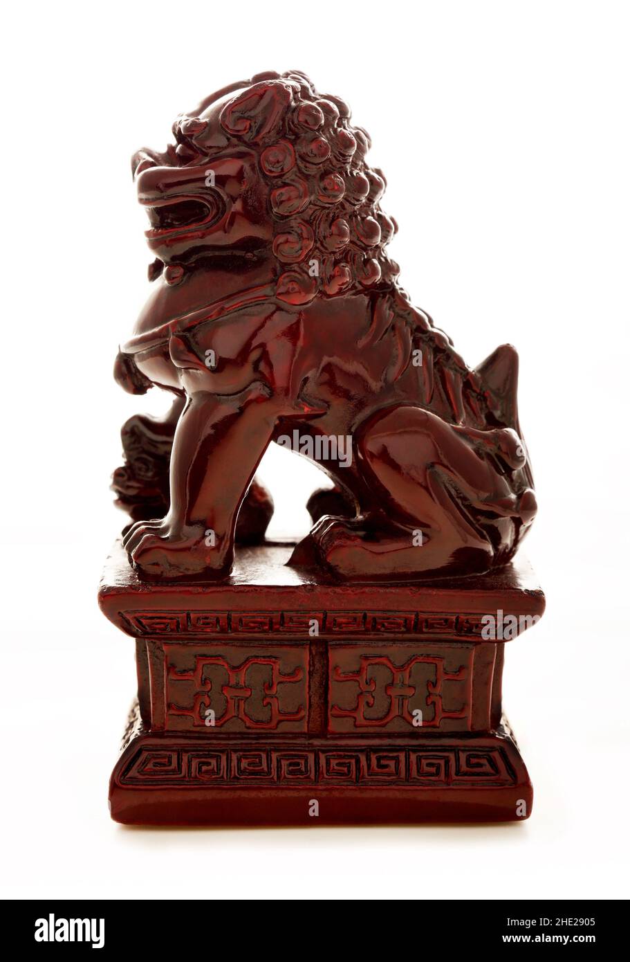 Chinese Lion souvenir Stock Photo