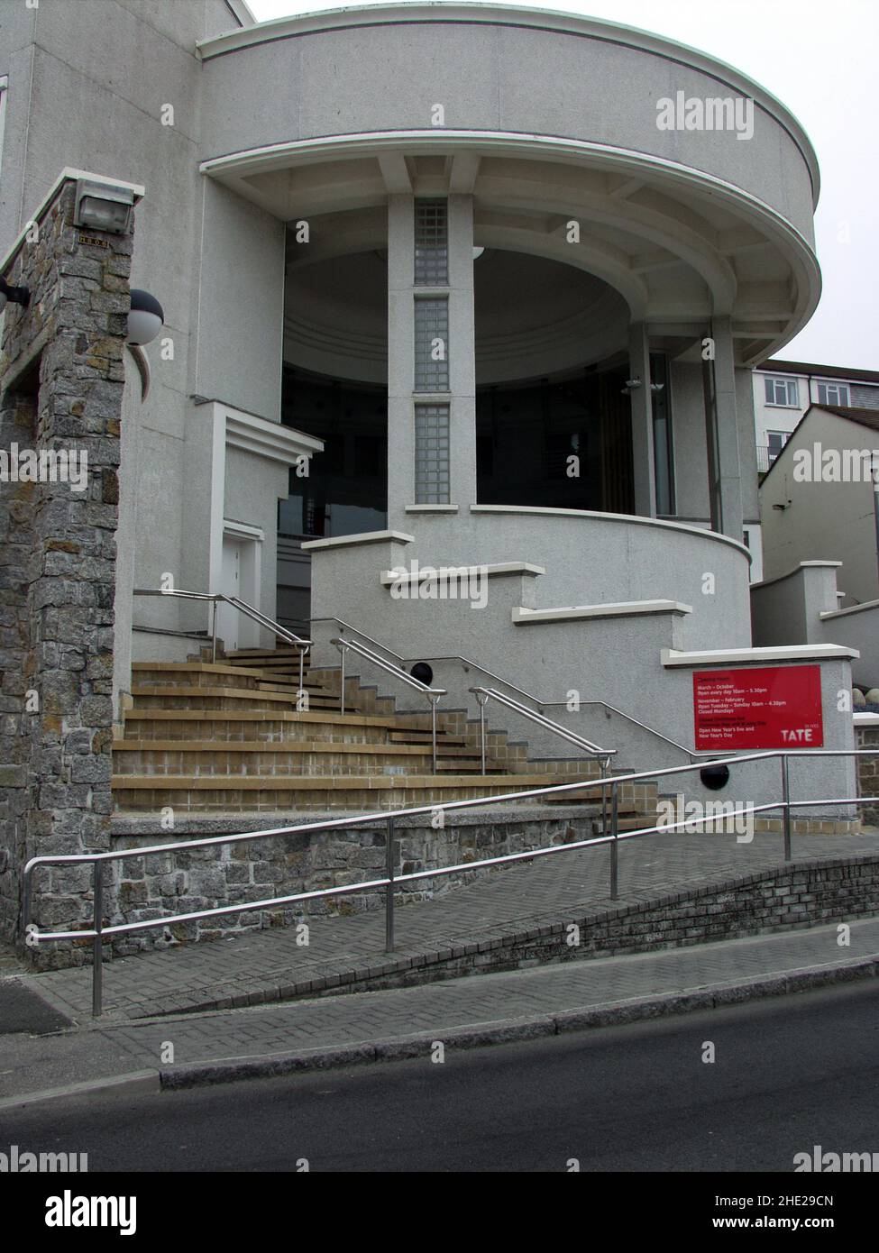 Tate St Ives, a modern art gallery in Cornwall England Stock Photo Alamy