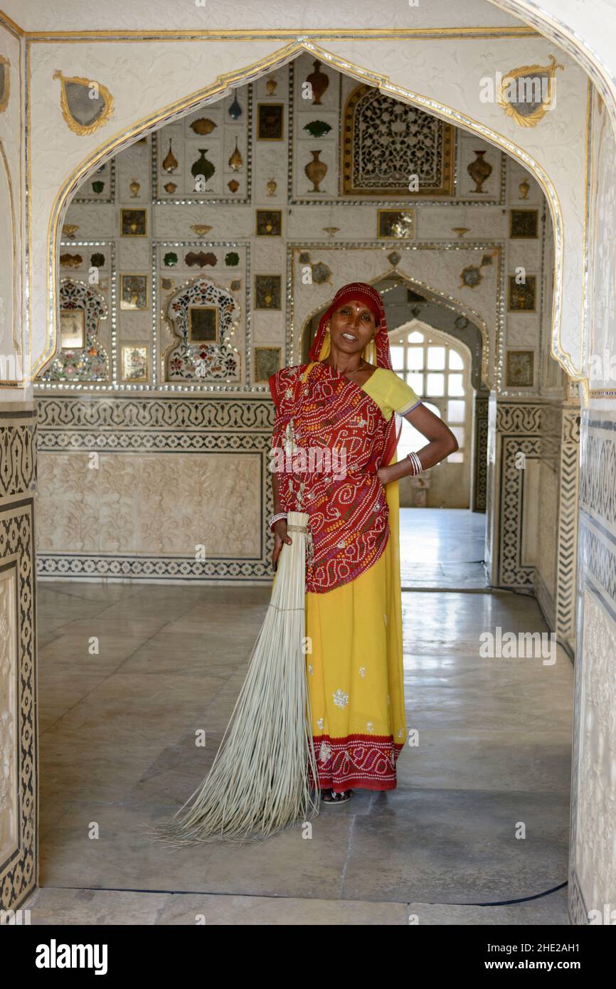 Sheesh mahal amber fort jaipur hi-res stock photography and images - Alamy