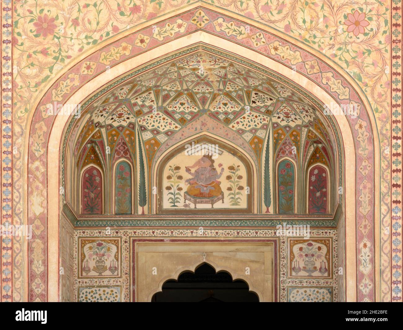 India ganesh at amber palace hi-res stock photography and images - Alamy