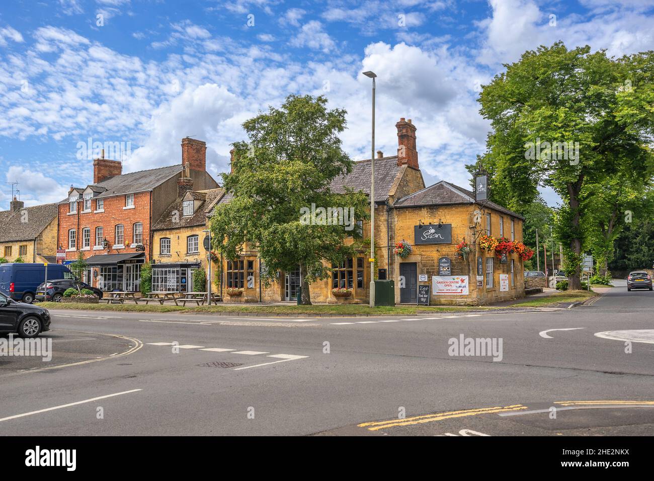 Moreton in Marsh in the Cotswolds Stock Photo Alamy