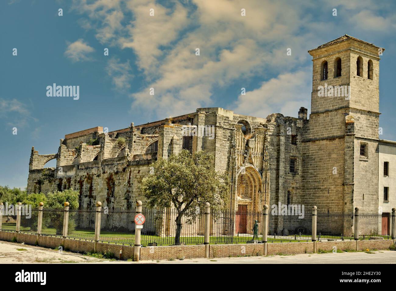 Monastery of La Victoria in Puerto de Santa Maria in Cadiz Stock Photo