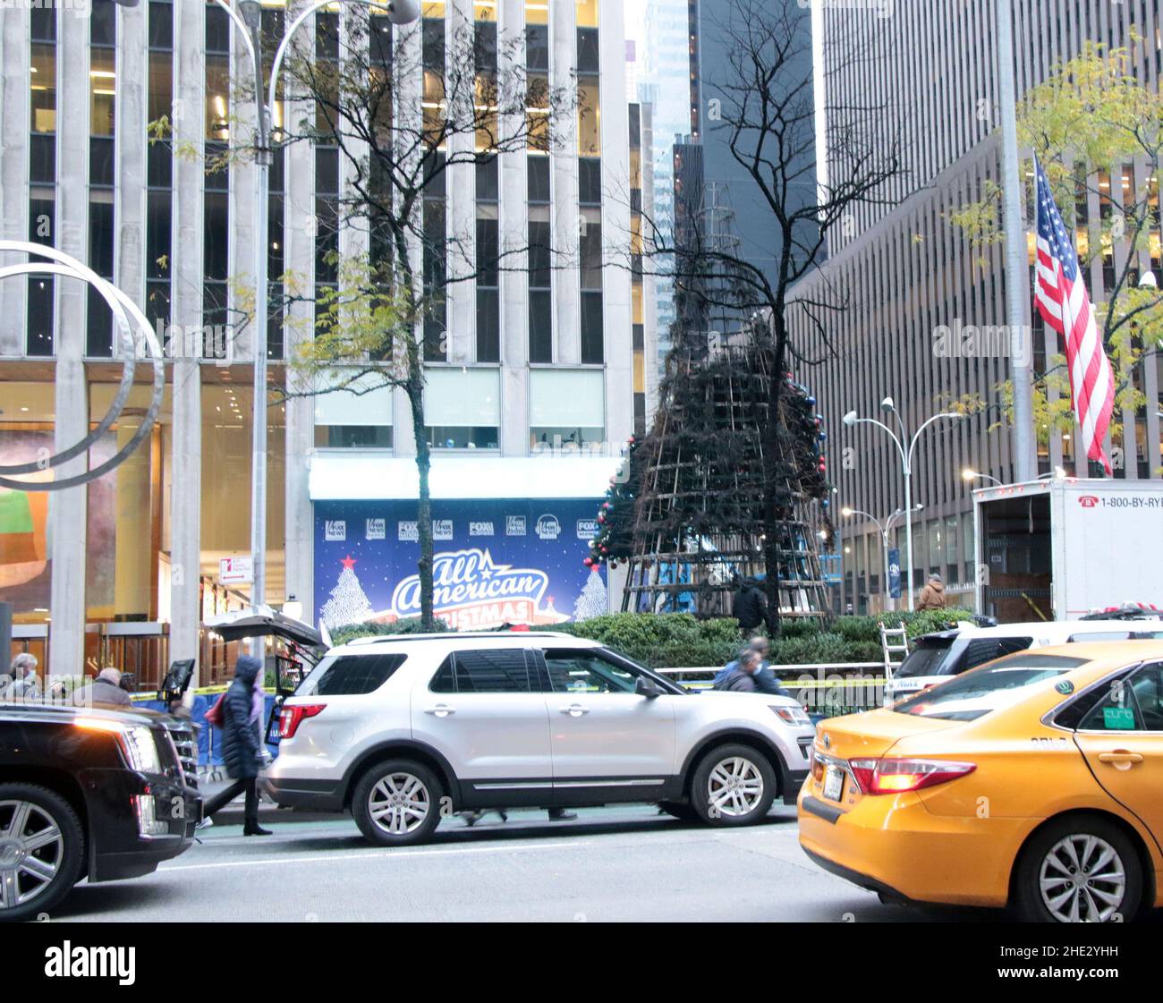 Fox News Building New York High Resolution Stock Photography and Images
