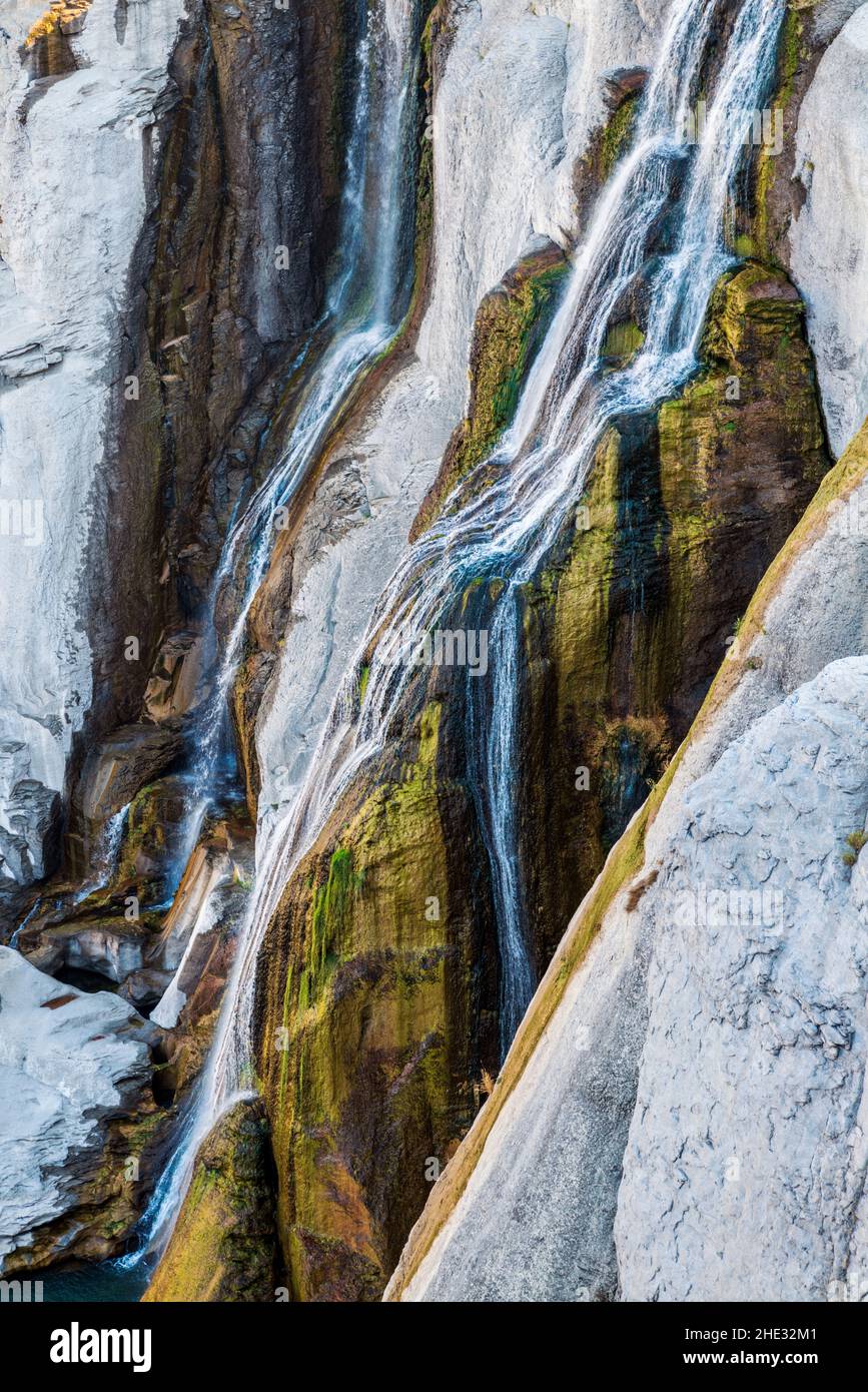 Shoshone Falls; Shoshone Falls Hydroelectric Project; Snake River Canyon; near Twin Falls; Idaho; USA Stock Photo
