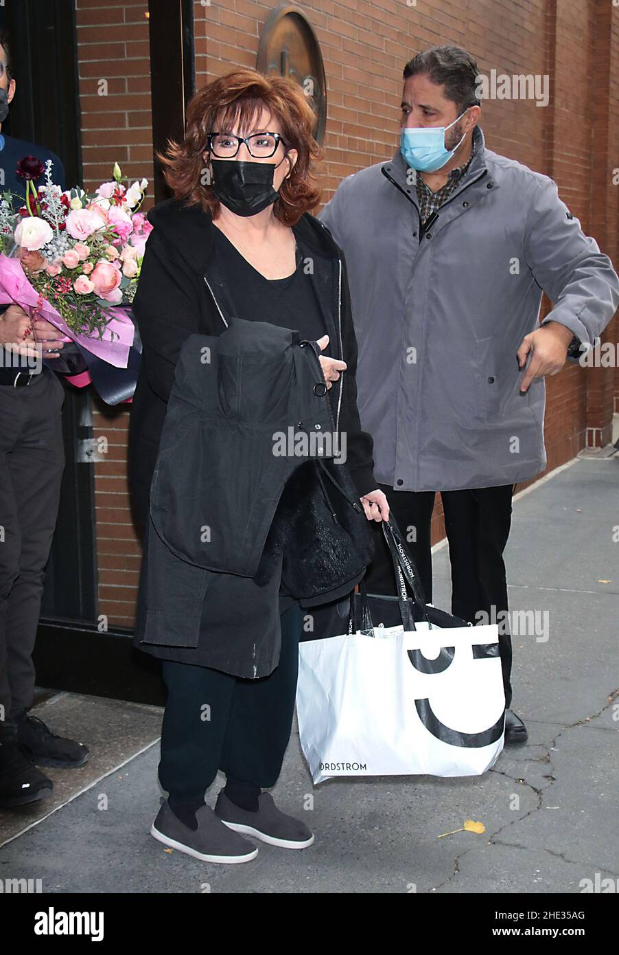 New York NY 20211210CoHosts Laverne Cox and Joy Behar Exit The(00)