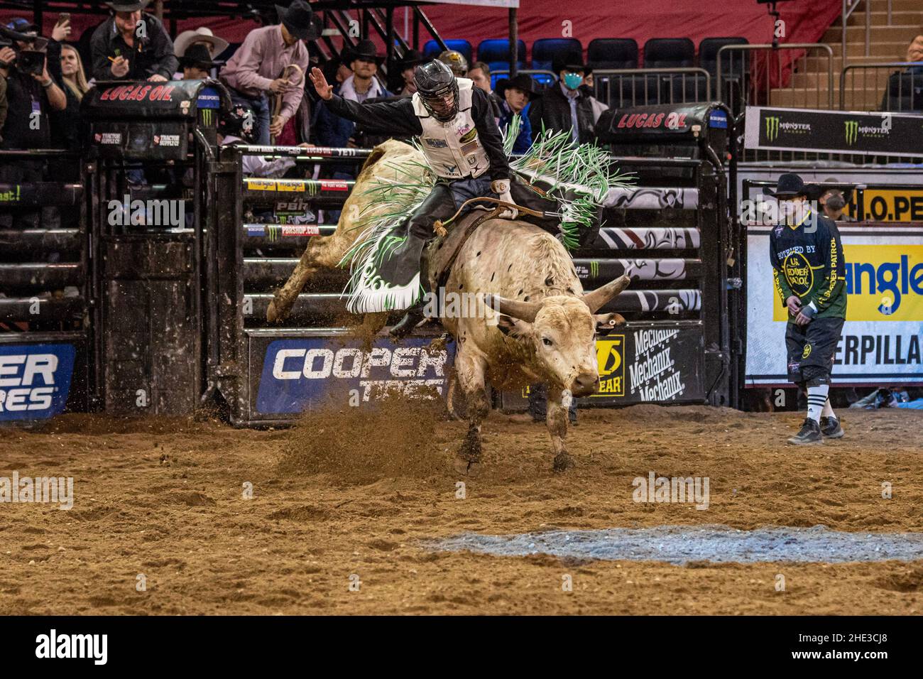 NEW YORK, NY JANUARY 7 Boudreaux Campbell makes an 86.25 points ride
