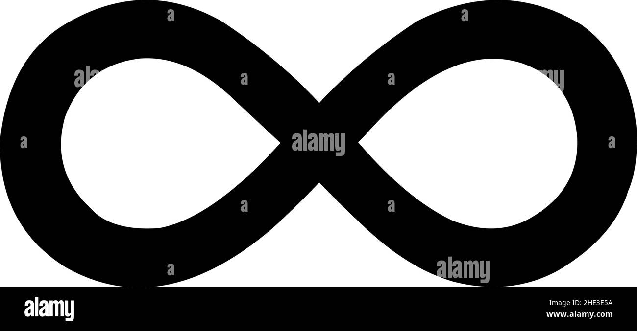 Vector illustration of infinity symbol Stock Vector