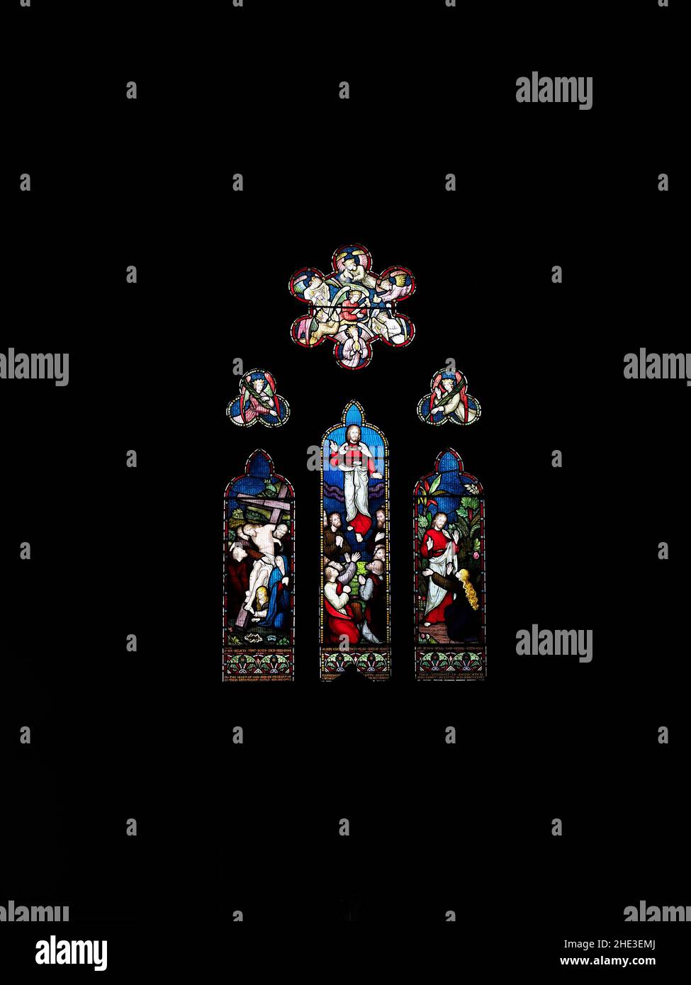 Located on the southern edge of the Malvern Hills, All Saints is a small church built of local