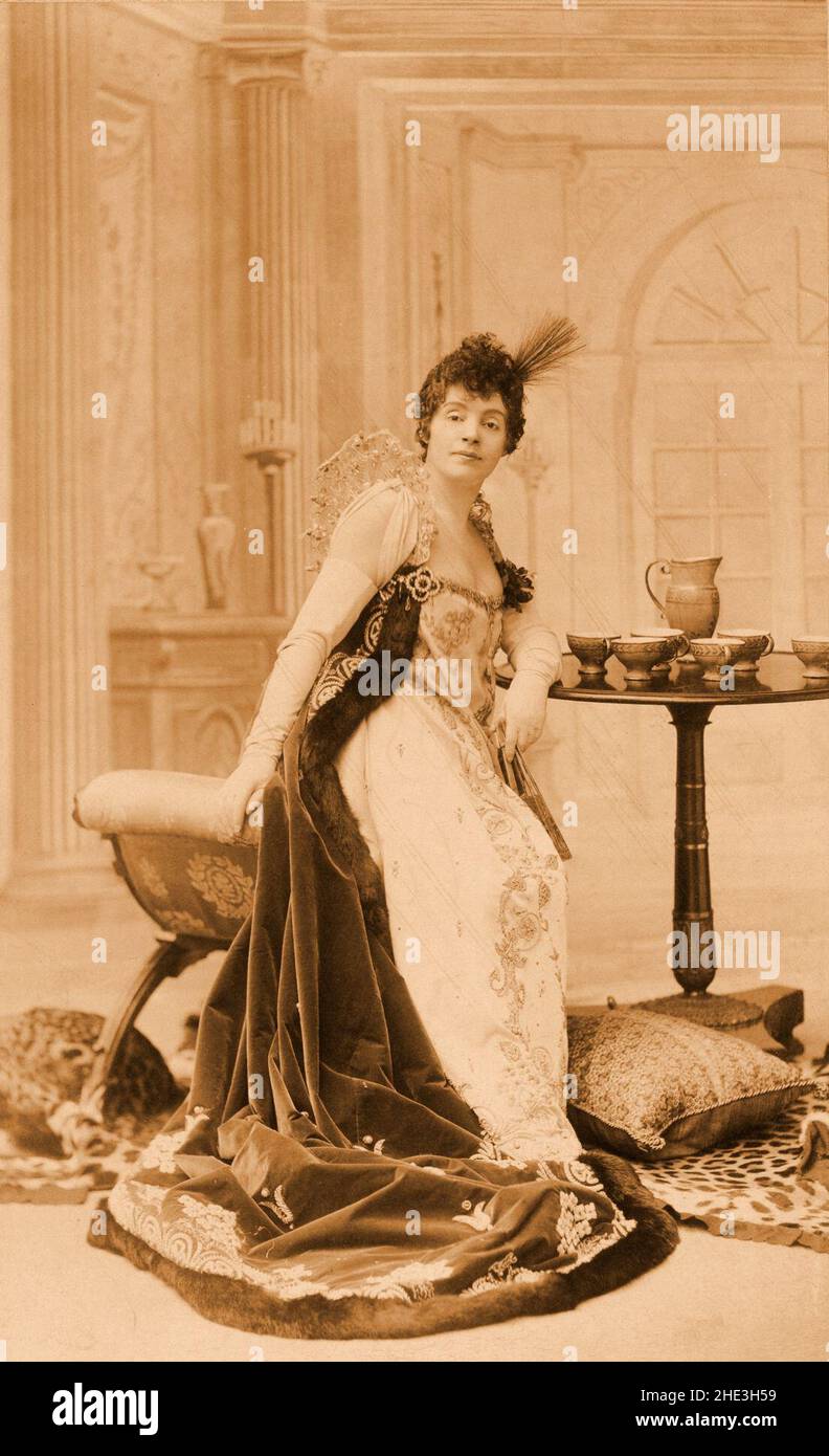 Réjane madame sans gêne. Stock Photo