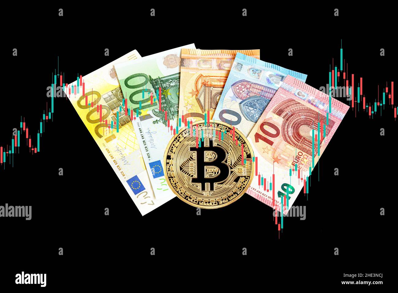 Bitcoin euro rate hi-res stock photography and images - Alamy