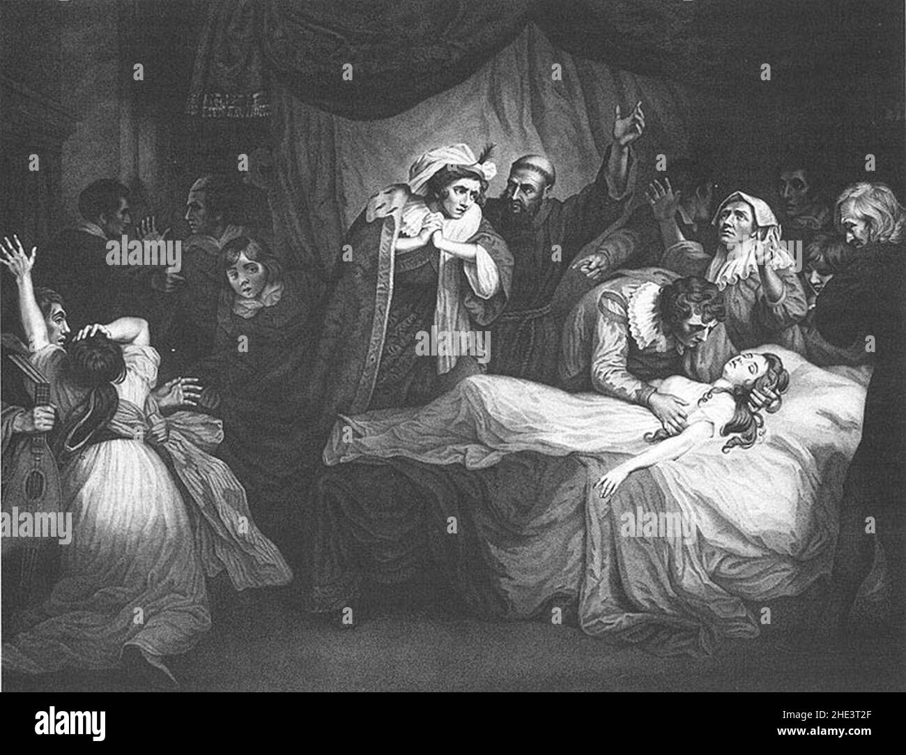 Romeo and Juliet (Act IV, scene V Stock Photo Alamy