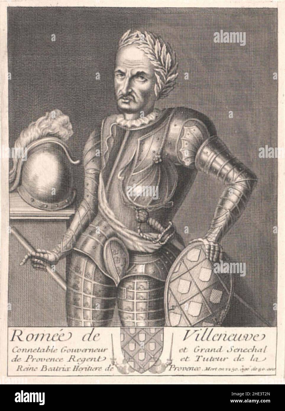 Romée de Villeneuve Stock Photo Alamy