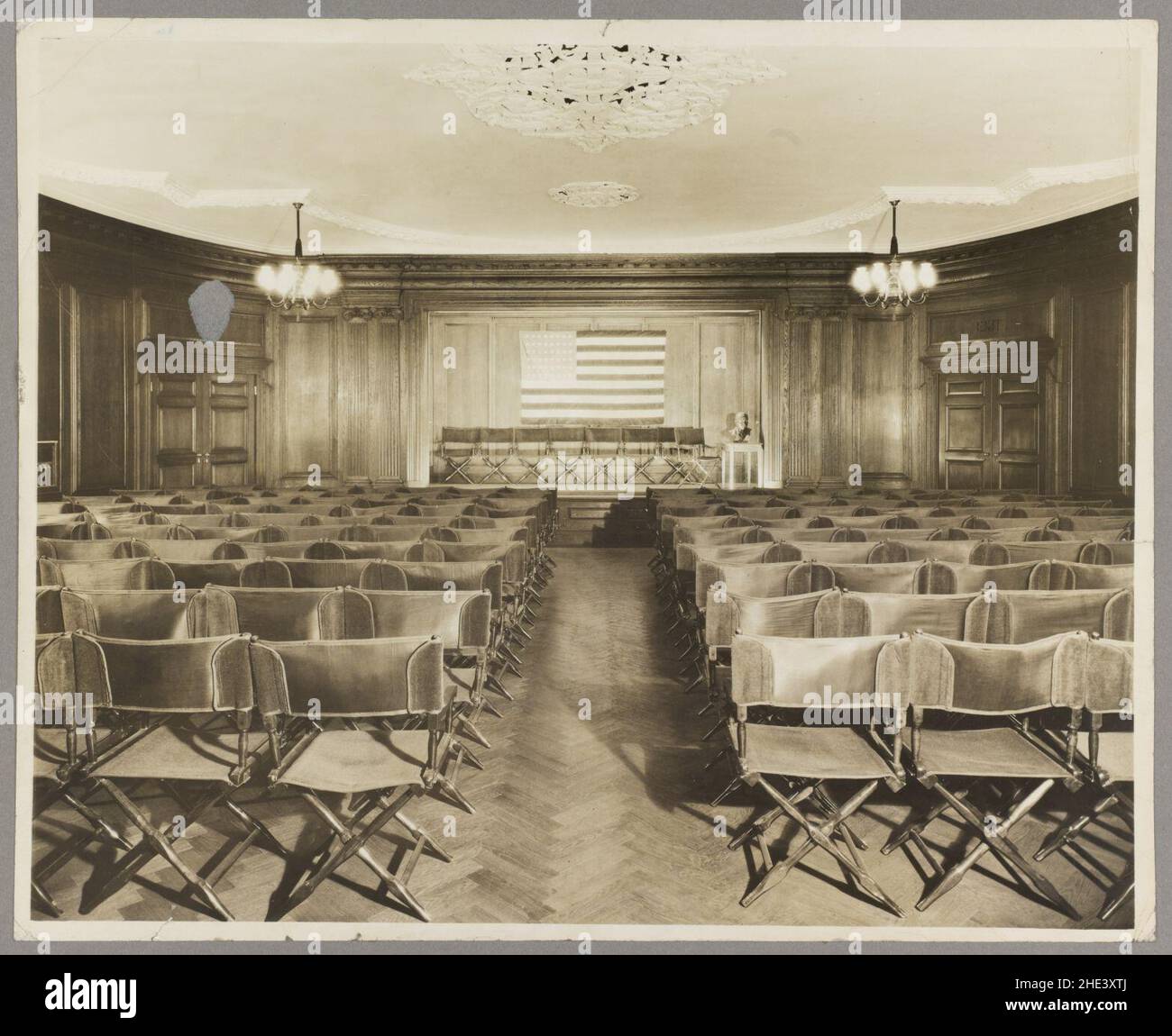 Roosevelt House, New York Auditorium Stock Photo Alamy