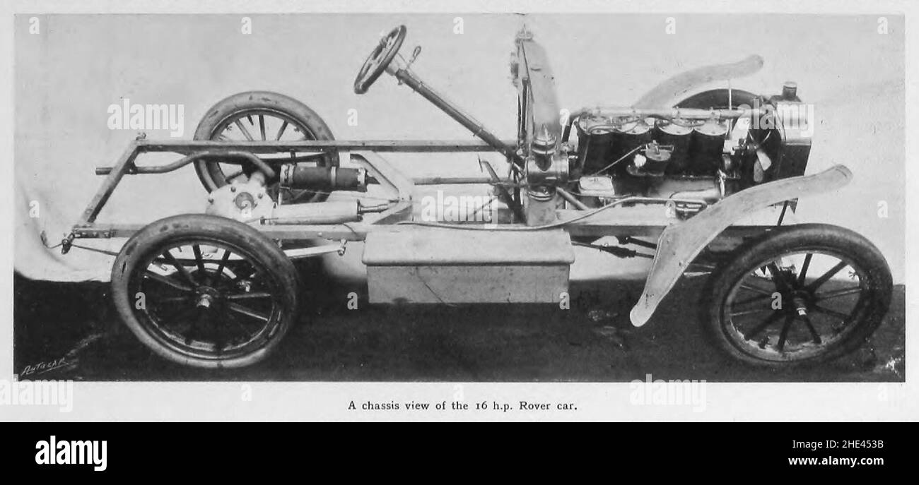 Rover 16 chassis Stock Photo - Alamy