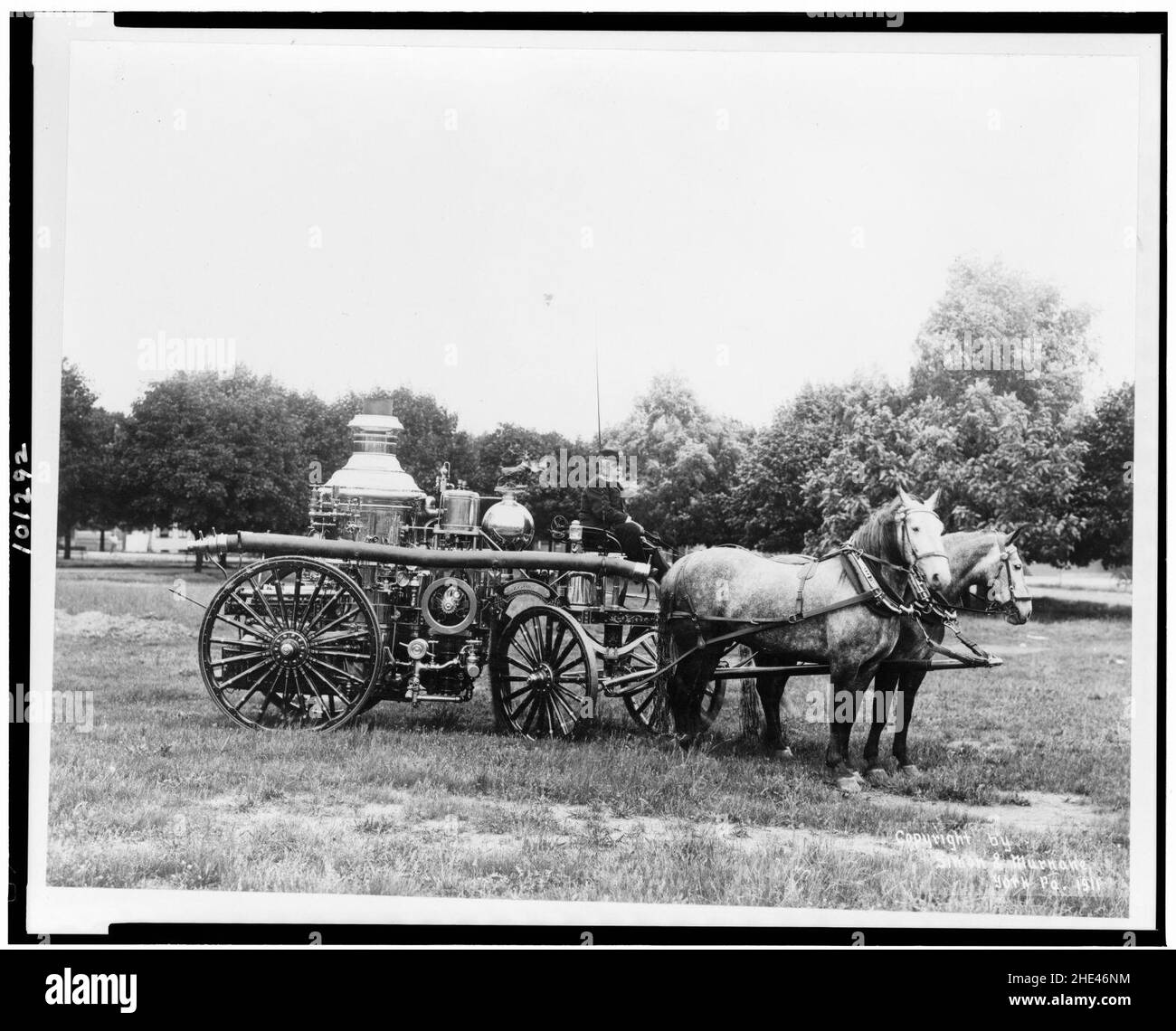 Royal hose & nozzleYork, Pa., fire department Stock Photo Alamy