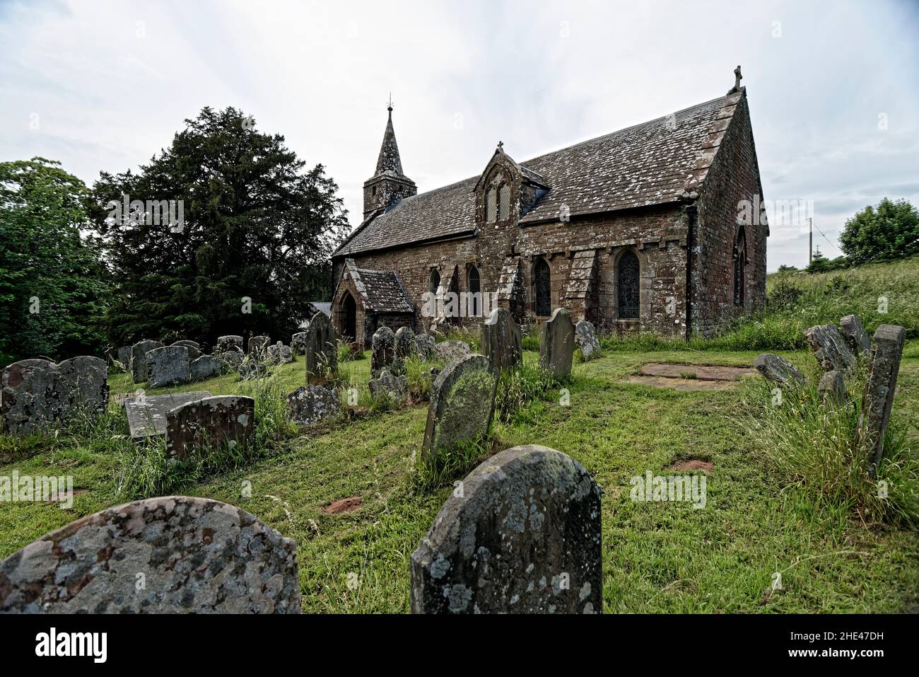 St Mary's at Welsh Newton, Herefordshire, is an Anglican church built