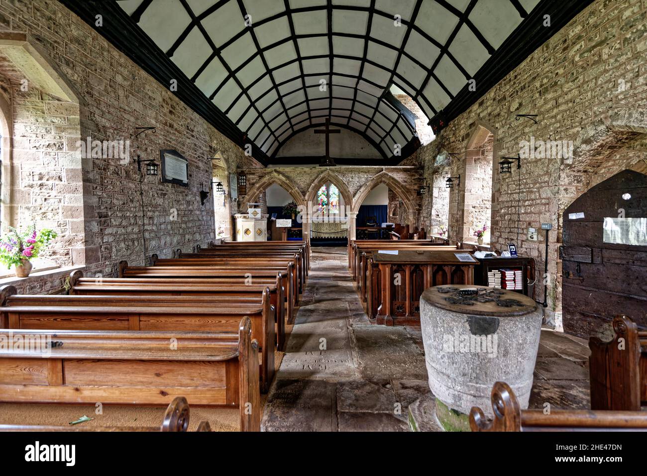 St Mary's at Welsh Newton, Herefordshire, is an Anglican church built