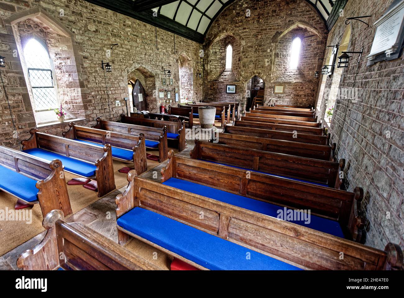 St Mary's at Welsh Newton, Herefordshire, is an Anglican church built