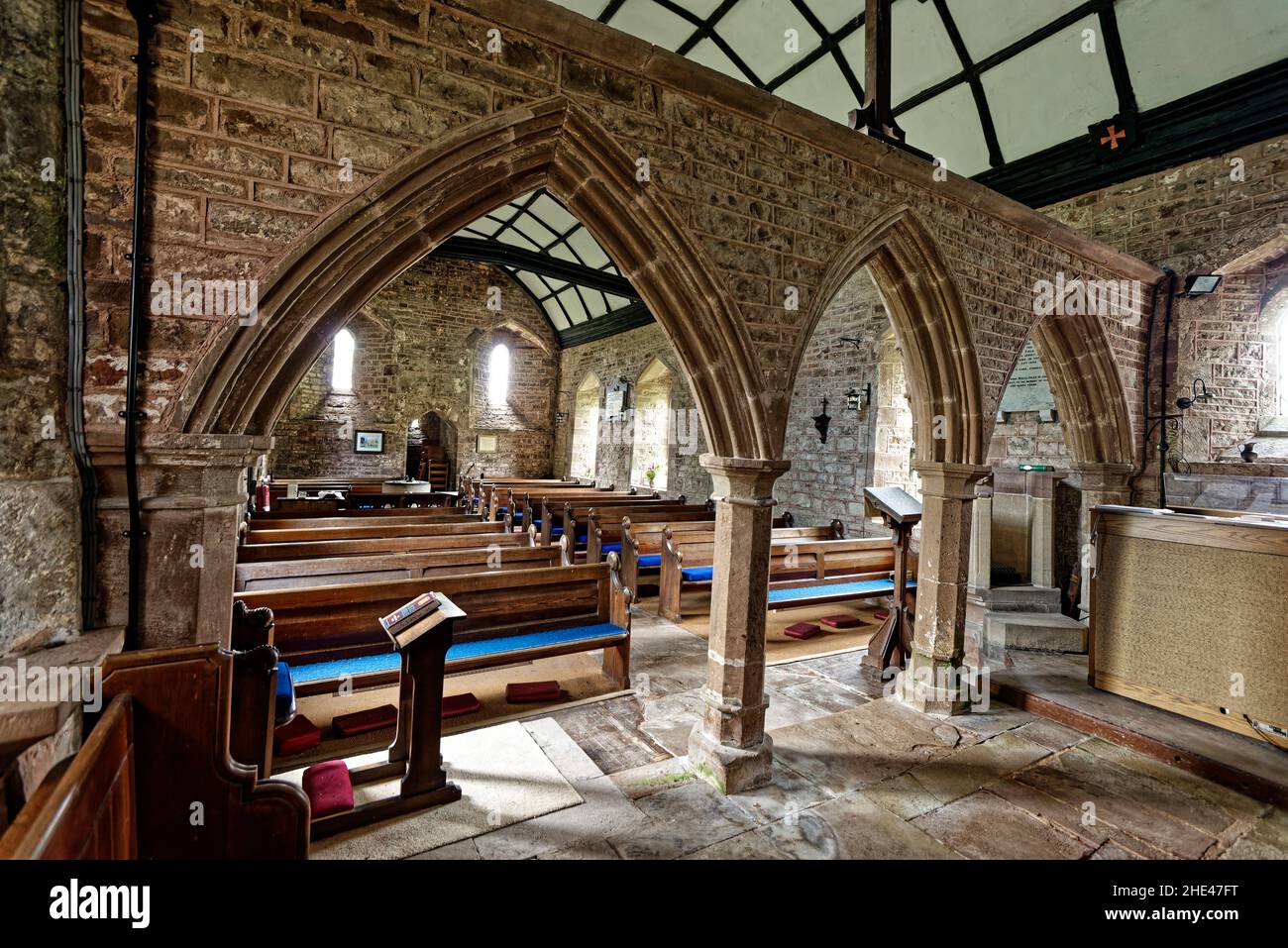 St Mary's at Welsh Newton, Herefordshire, is an Anglican church built