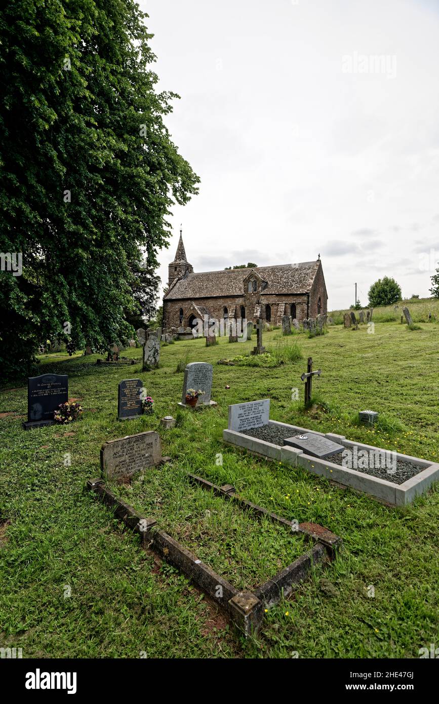 St Mary's at Welsh Newton, Herefordshire, is an Anglican church built