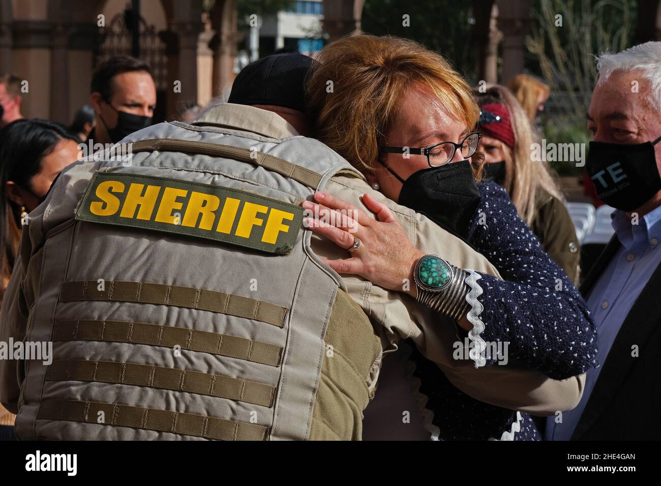 Tucson, Arizona, USA. 8th Jan, 2022. 11th anniversary of the January