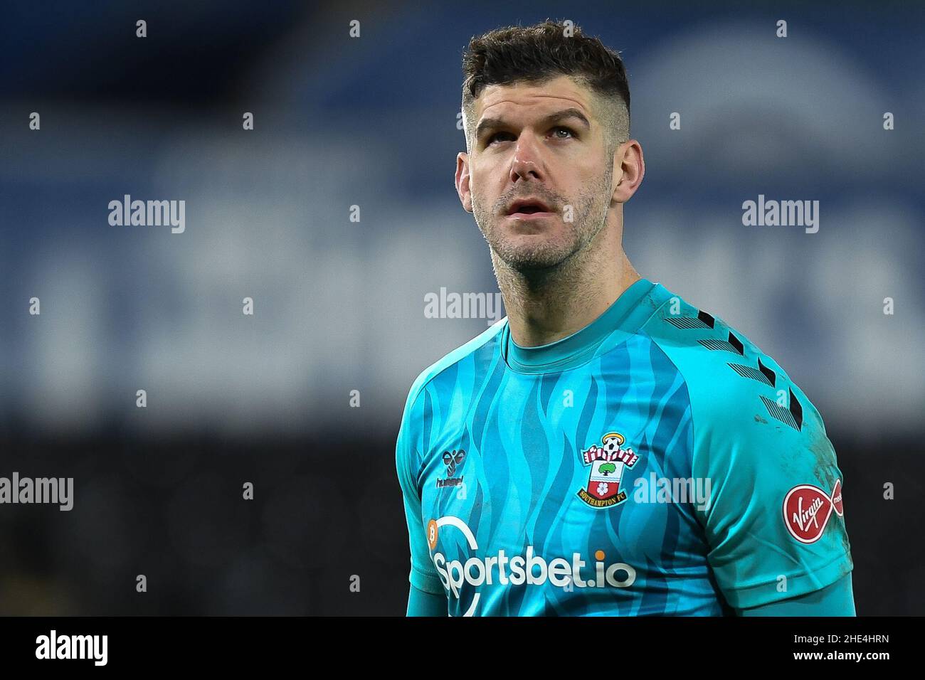 Fraser Forster #44 of Southampton during the game Stock Photo