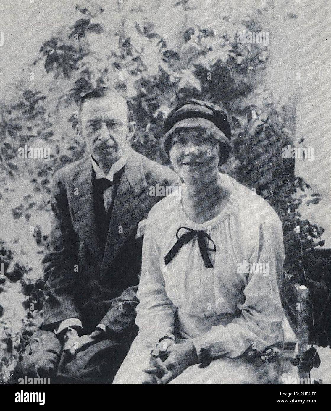 Rudolf Blümner und Nell Walden, 1917 Stock Photo Alamy