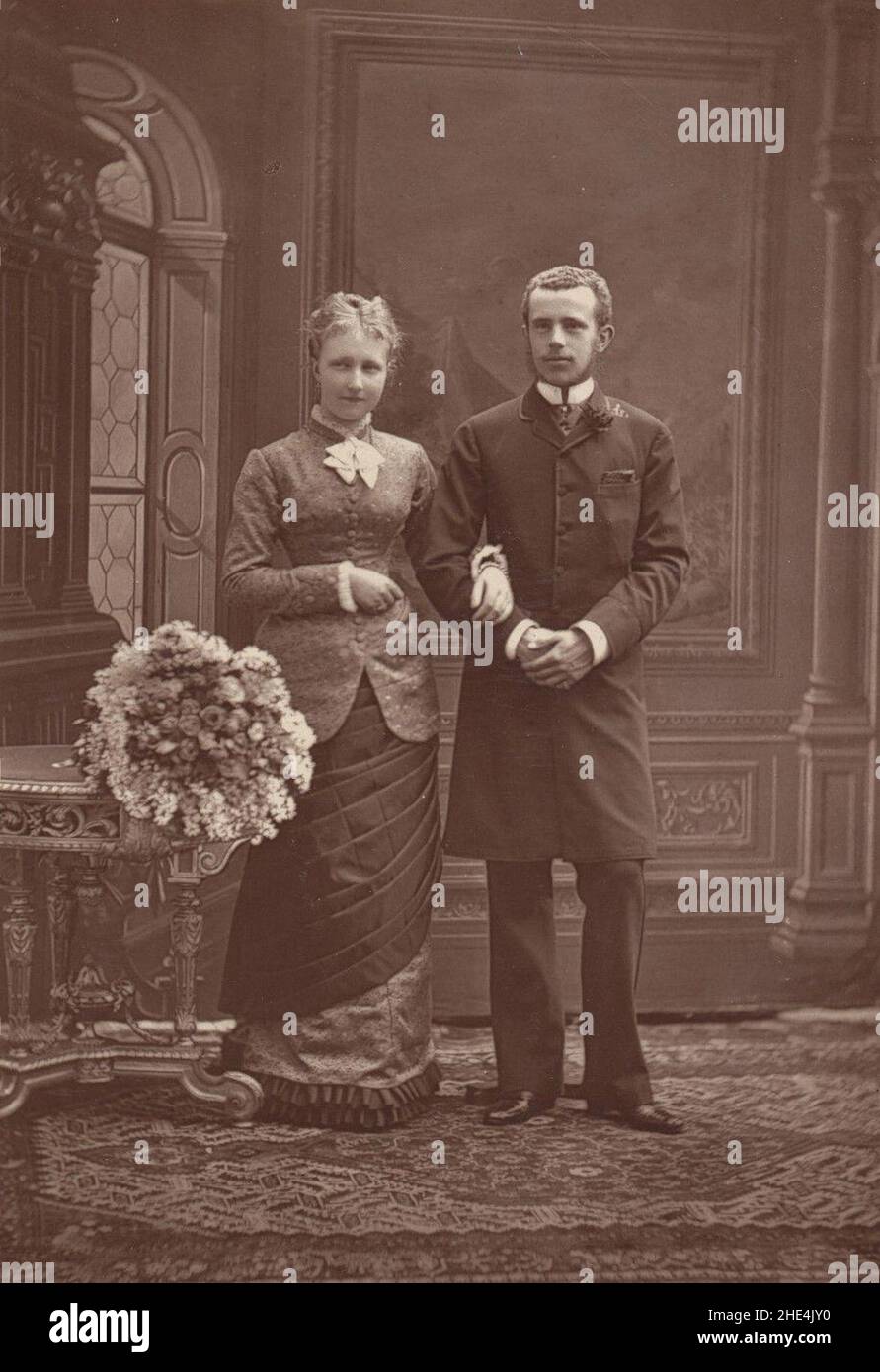 Rudolf Habsburg and Princess Stephanie Stock Photo Alamy