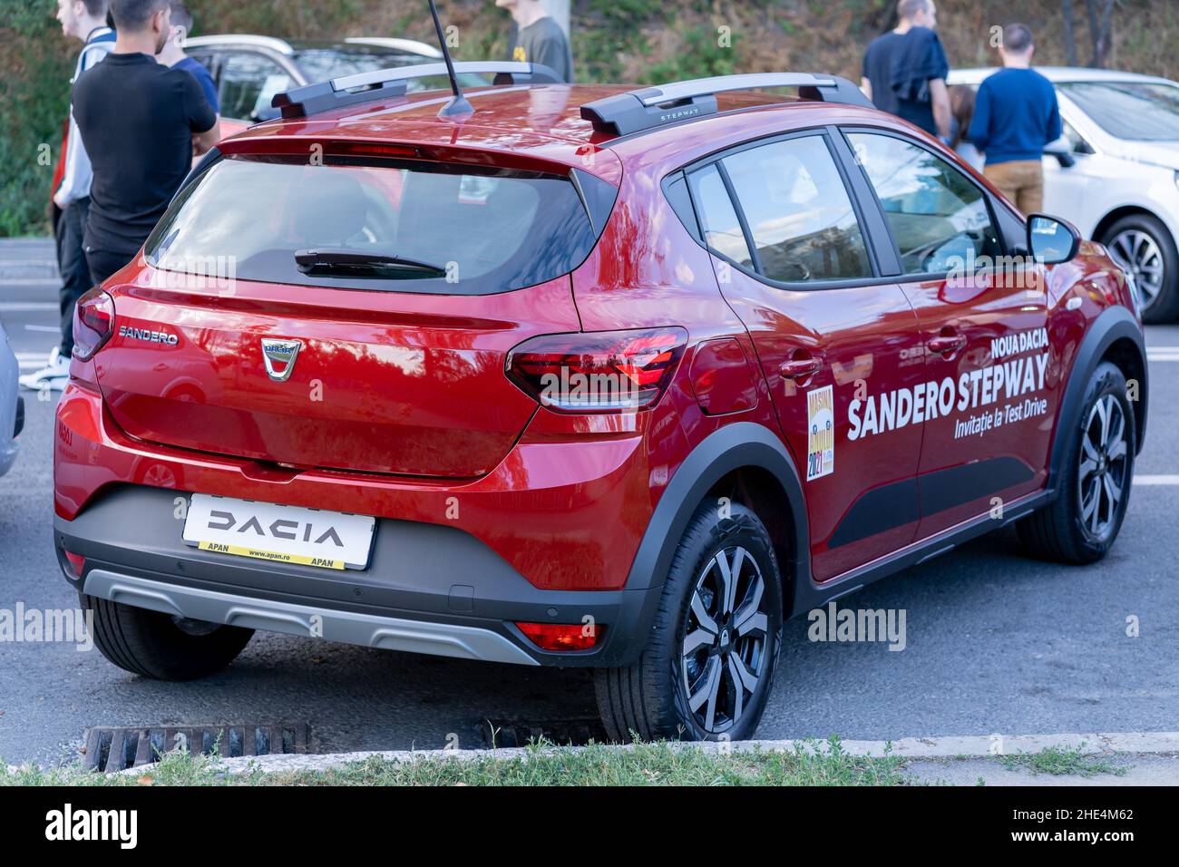 Menorca, Spain - October 13, 2019: Dacia Sandero Stepway car parked on the  coast of island Stock Photo - Alamy