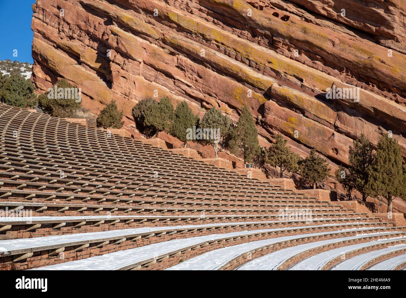 Red Rocks Park and Amphitheater in Denver, Colorado Stock Photo Alamy