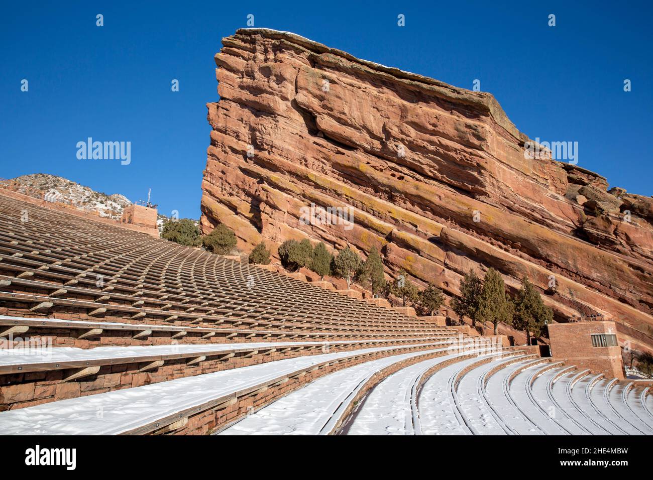 Red Rocks Park and Amphitheater in Denver, Colorado Stock Photo Alamy